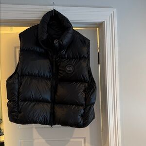 Canada Goose Black Quilted Vest